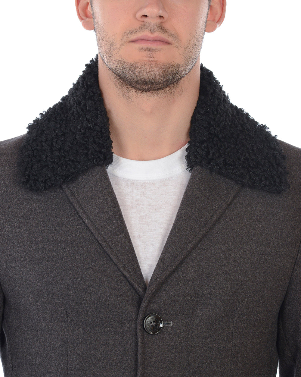 Cappotto Nero Daniele Alessandrini - mem39