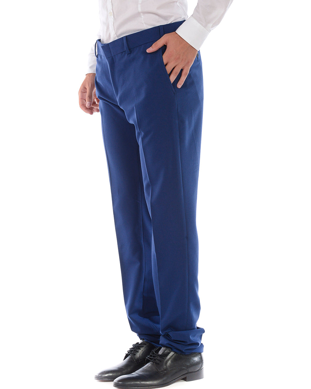 Pantaloni Daniele Alessandrini Blu Taglia M - mem39