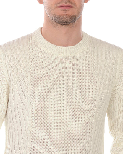 Pullover Bianco 52 Daniele Alessandrini - mem39