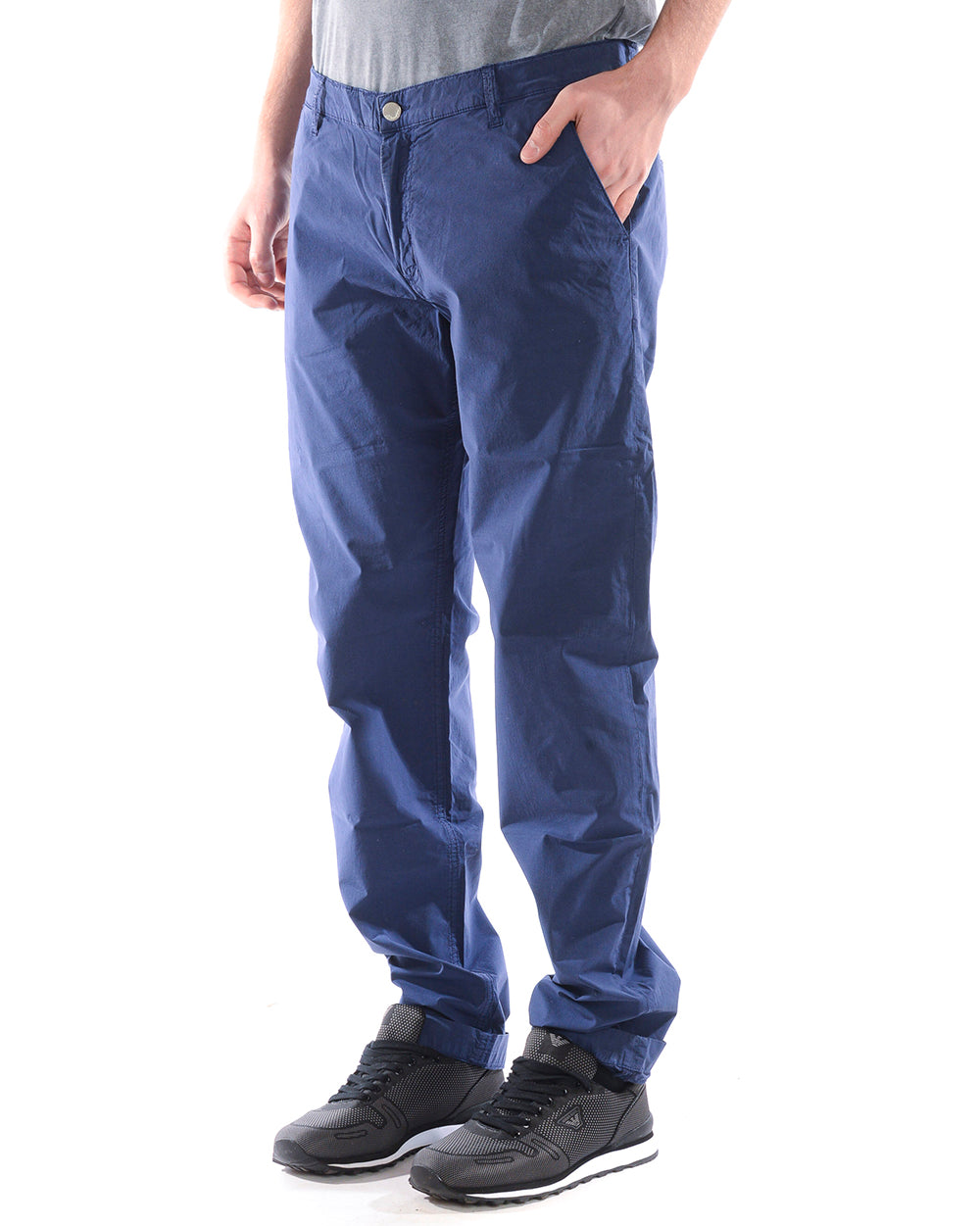 Pantaloni Blu Intenso Daniele Alessandrini - mem39