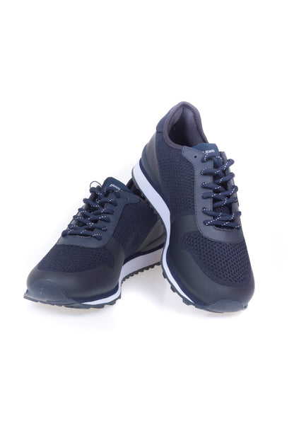 Sneakers Blu Pelle Armani Jeans AJ - mem39