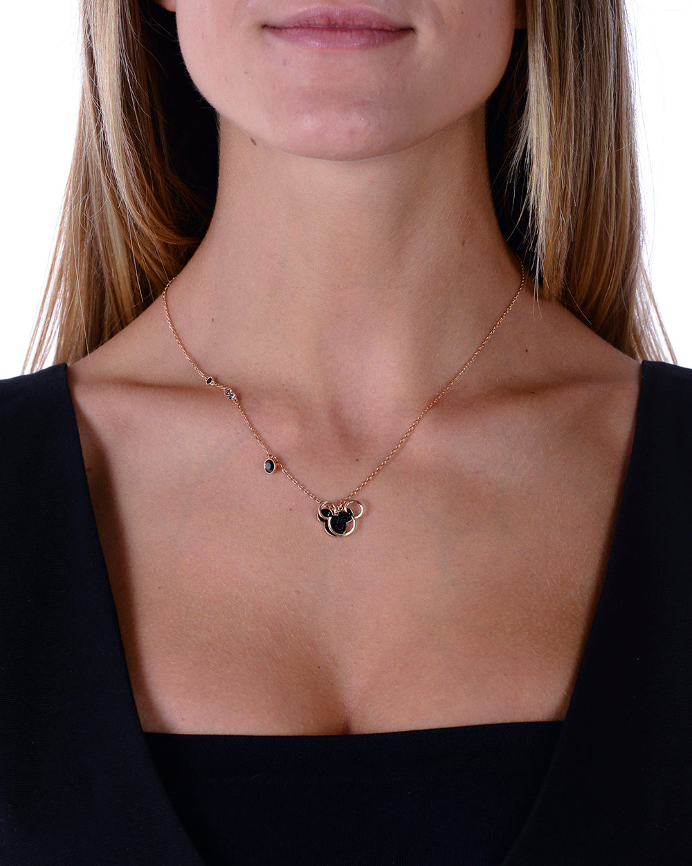 Collana Swarovski U Nero M - mem39