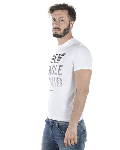 T-shirt Nero Elegante Emporio Armani - mem39