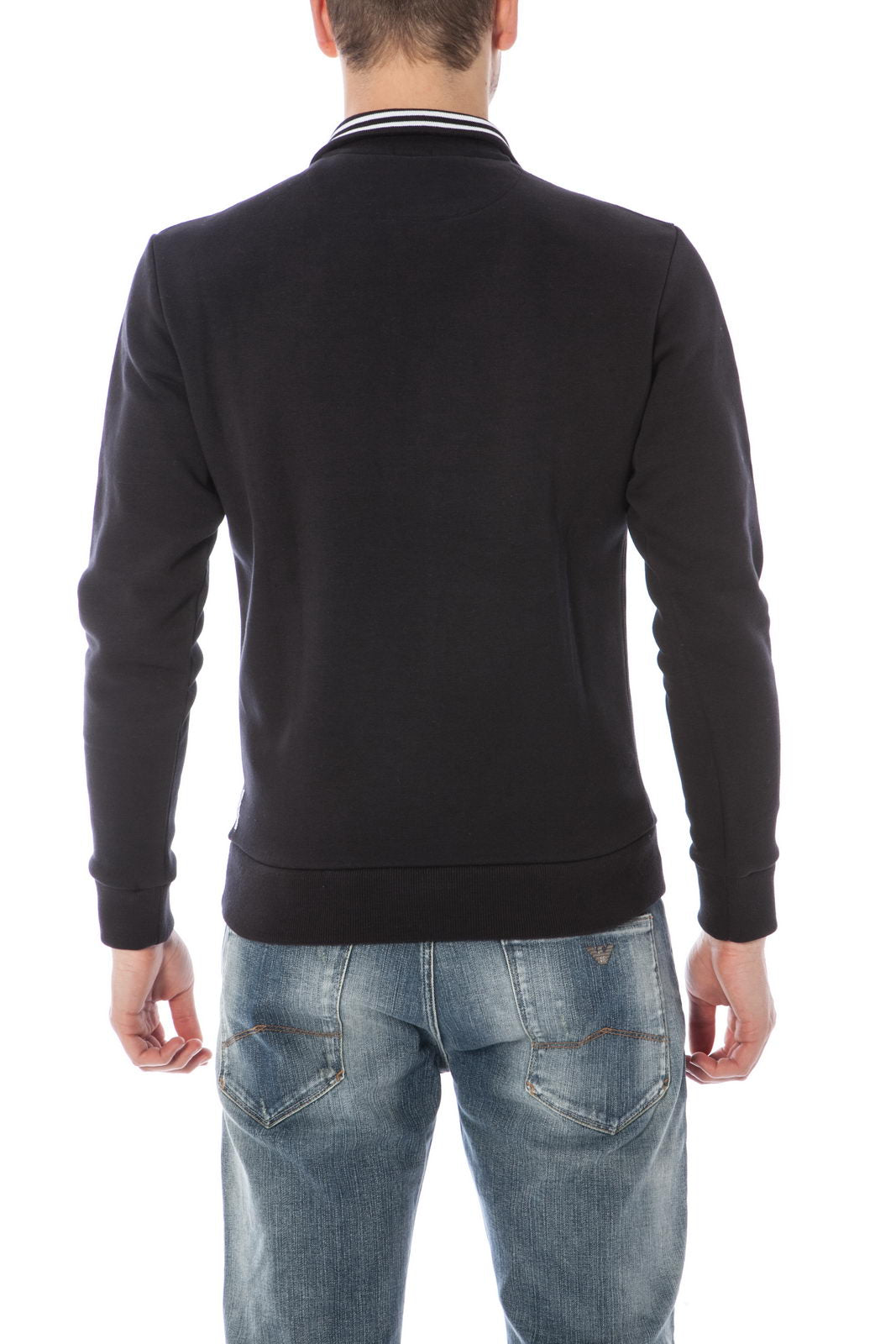 Felpa Blu Armani Jeans AJ: Elevate il Vostro Stile - mem39