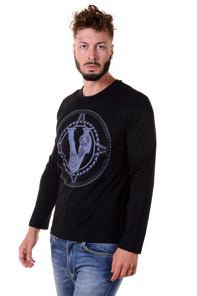 T-shirt Versace Jeans Blu Intenso - mem39