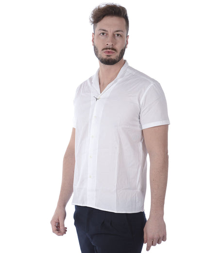 Camicia Bianca Daniele Alessandrini - Cotone - mem39