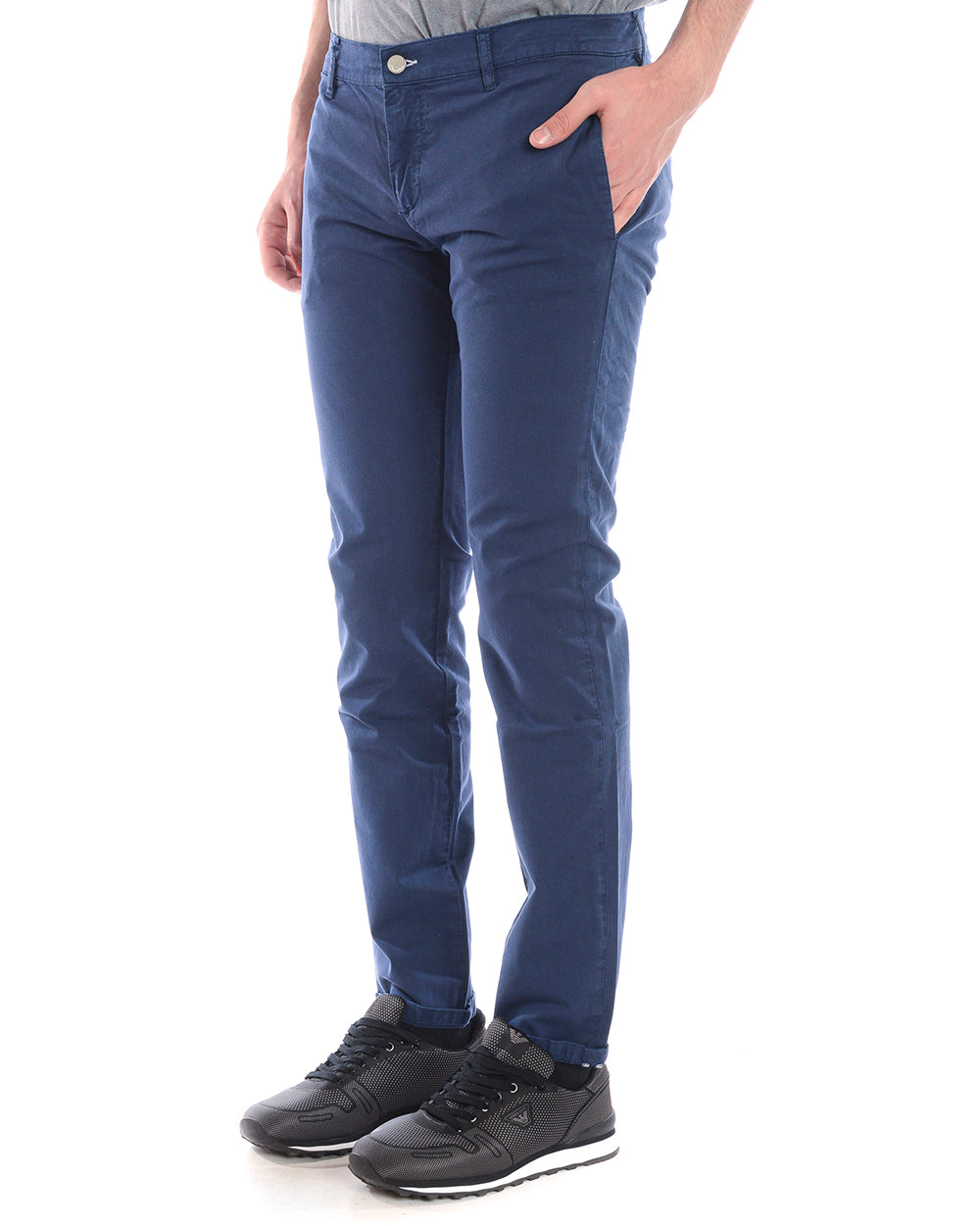 Pantaloni Blu Daniele Alessandrini M - mem39