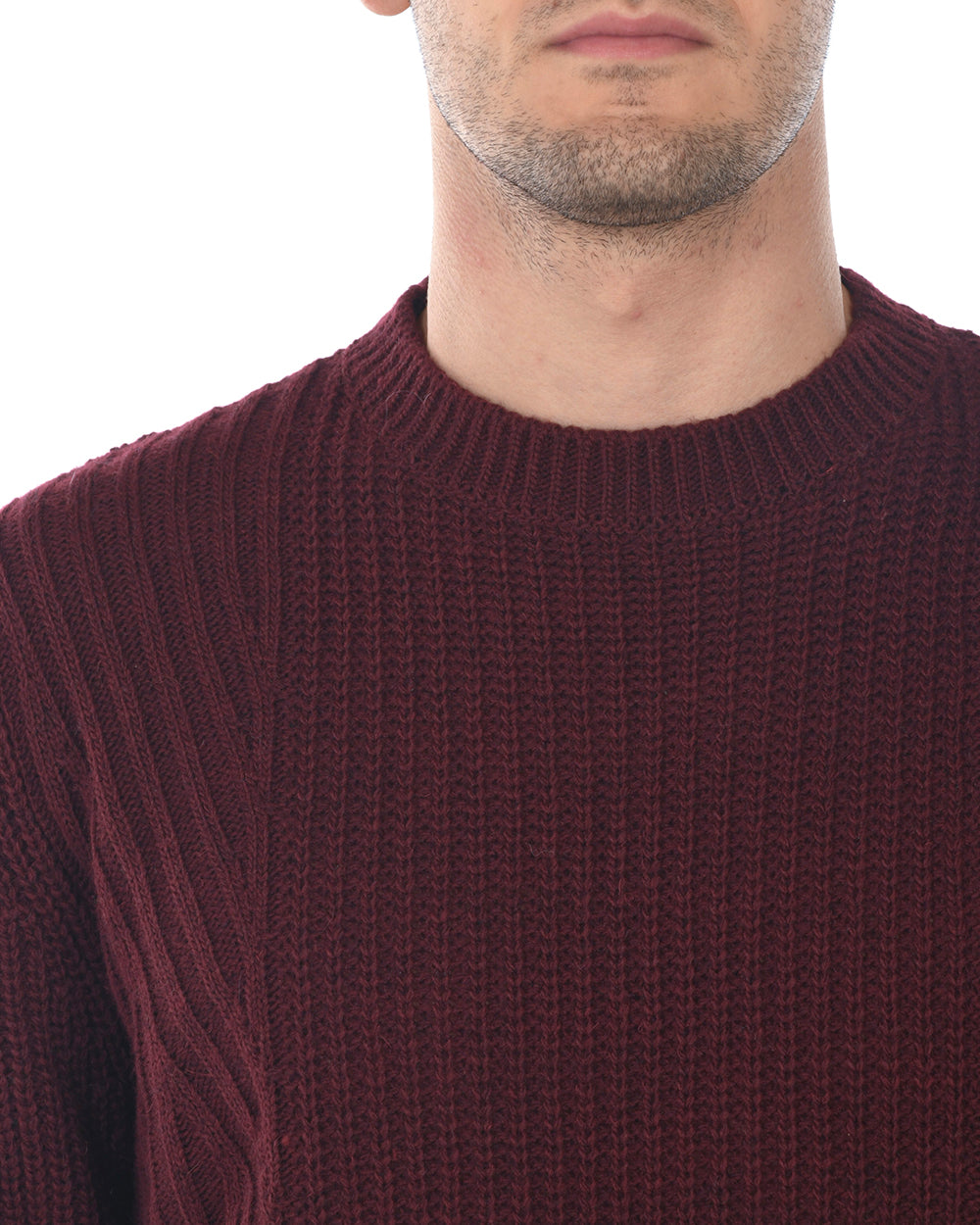 Maglia Bordeaux Alessandrini: Eleganza senza tempo - mem39