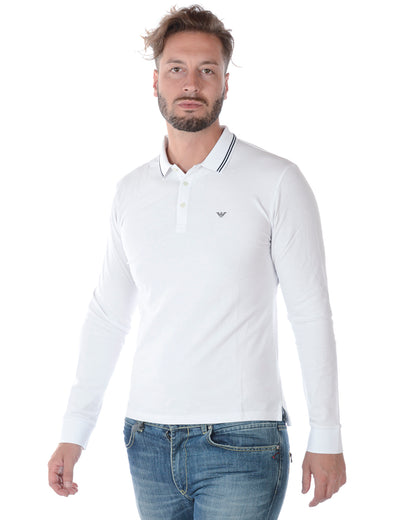 Polo Emporio Armani Bianco Elegante - mem39