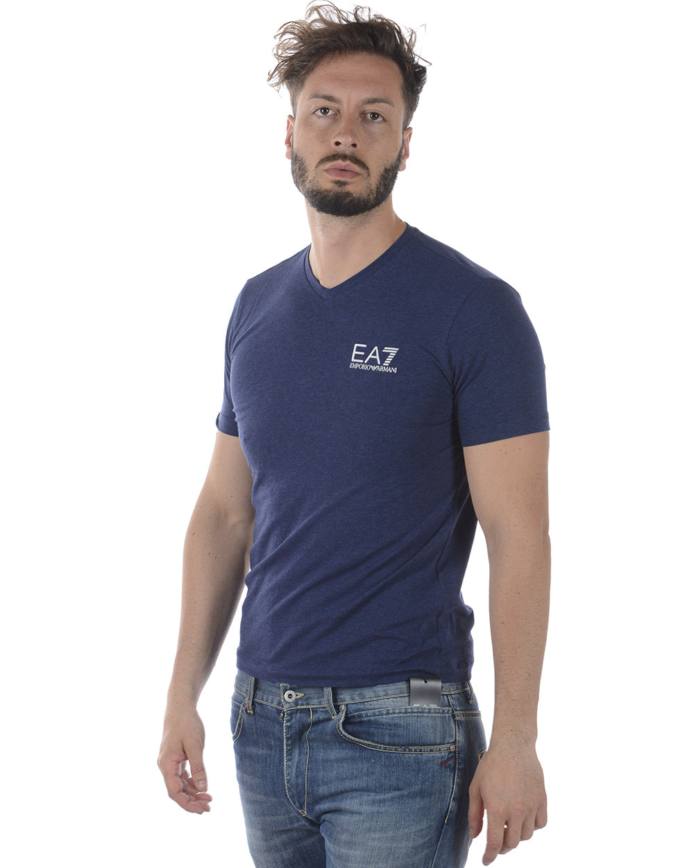 Polo Emporio Armani EA7 Blu Scuro - mem39