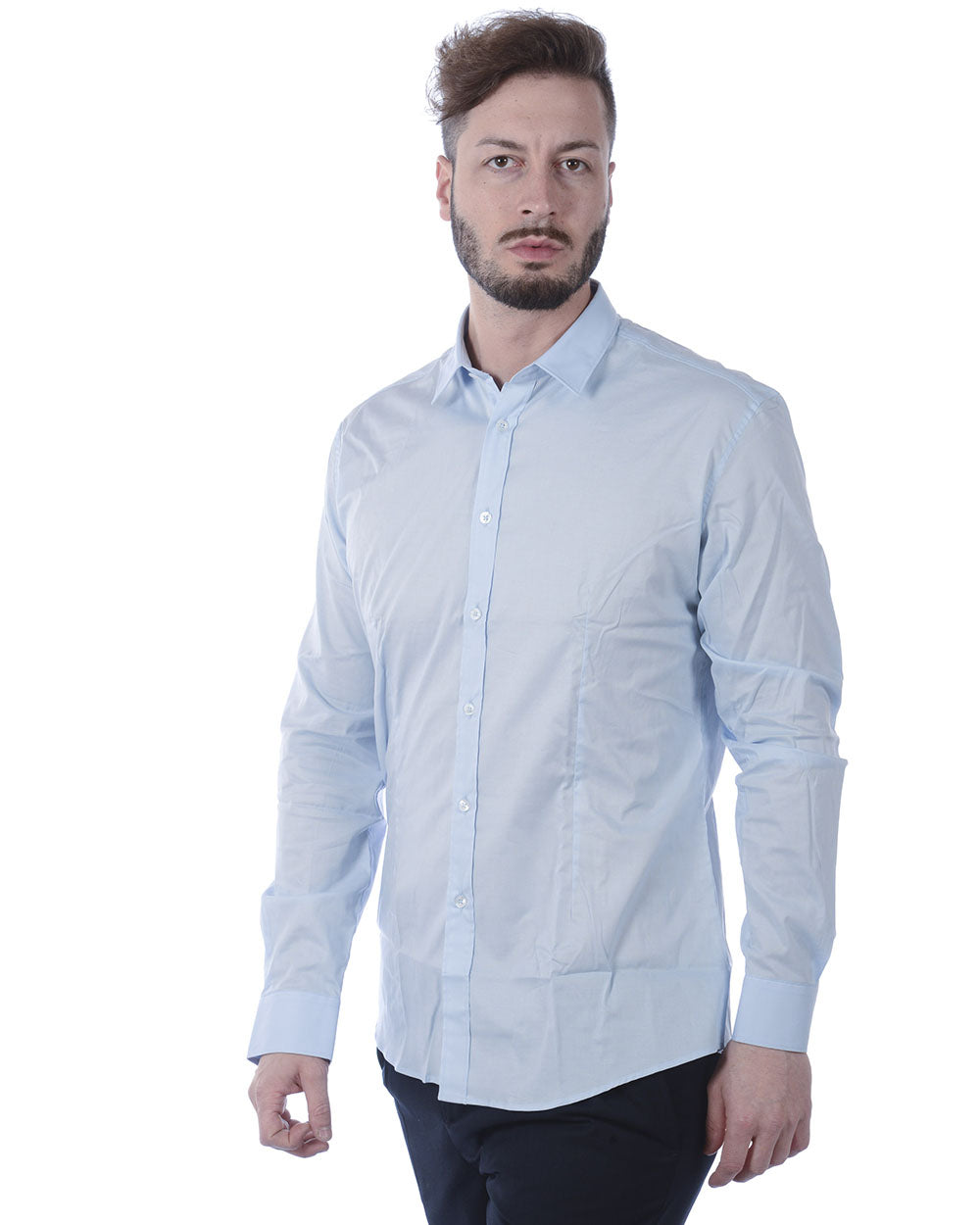 Camicia Azzurro Eleganza by Daniele Alessandrini - mem39