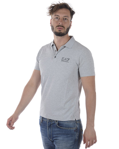 Polo EA7 Emporio Armani Grigio Scuro - mem39