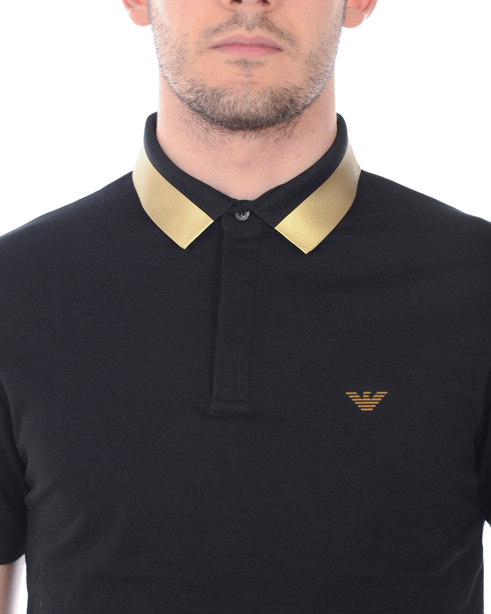 Polo Emporio Armani Nero e Oro - mem39