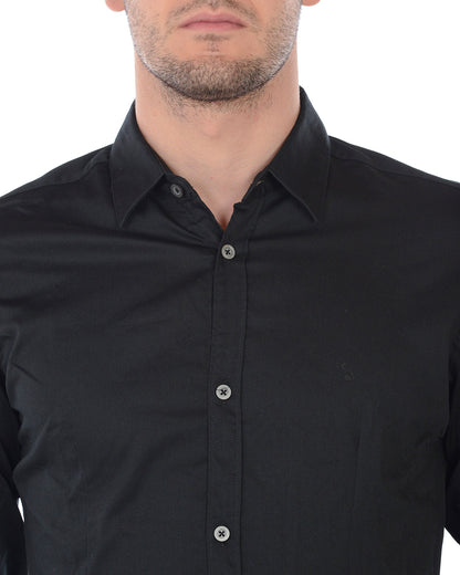 Camicia Nero Daniele Alessandrini - mem39