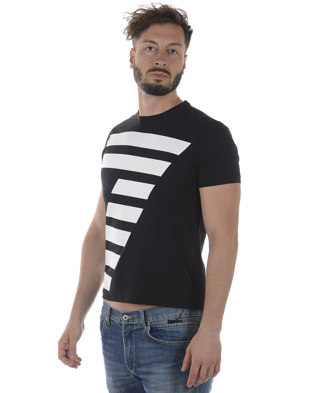 T-shirt Manica Corta Grigia EA7 - mem39