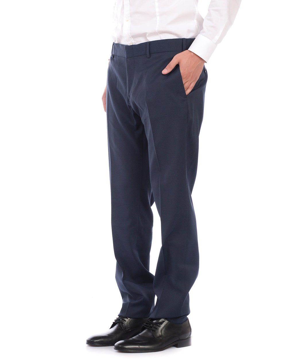 Pantaloni Daniele Alessandrini Blu Classico 52 - mem39