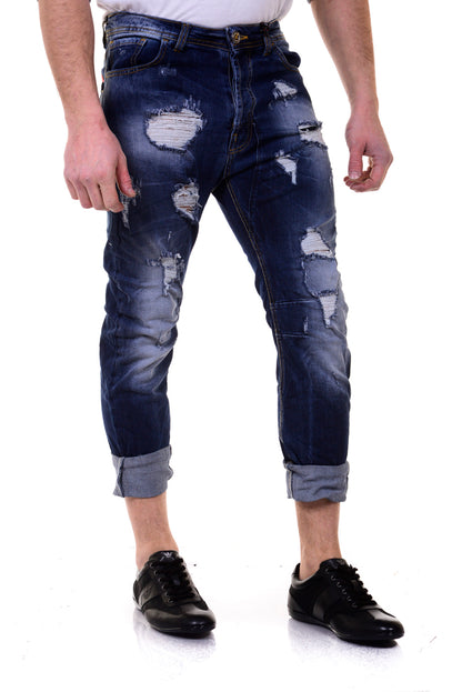 Jeans I'M C COUTURE 46, Denim Zip & Bottone - mem39