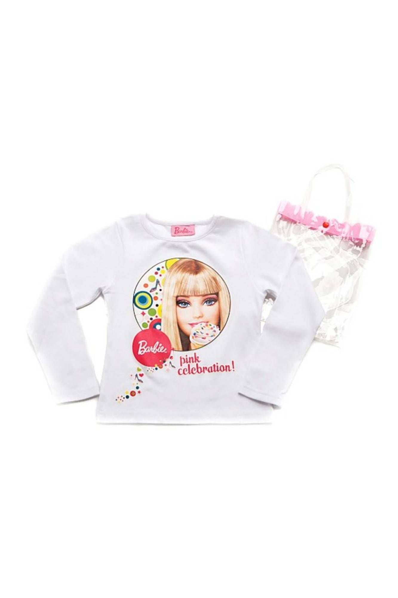 Barbie T-Shirt Maniche Lunghe Bambina - mem39