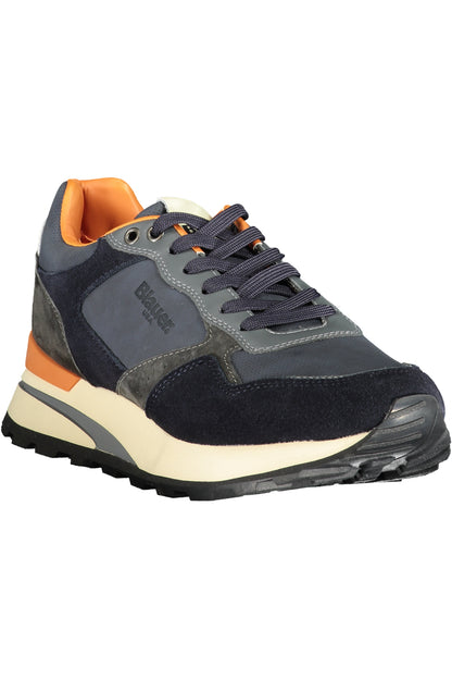 Blauer Sneakers