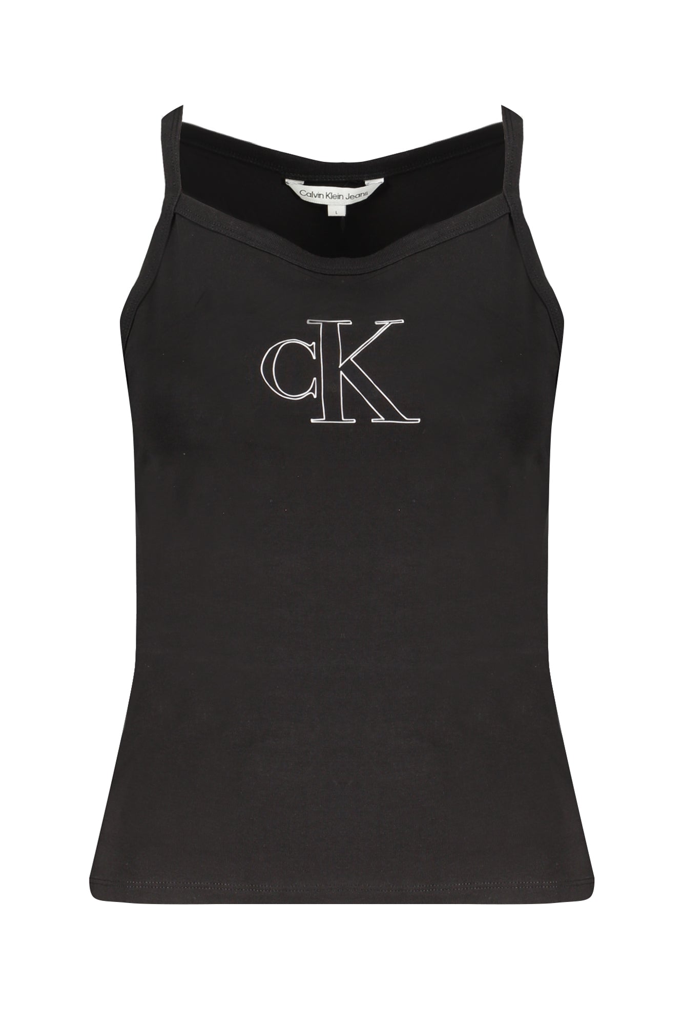 Calvin Klein Canotta Donna Nero"" - mem39