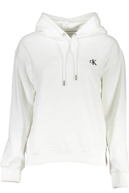 Calvin Klein Felpa Senza Zip Donna Bianco"" - mem39