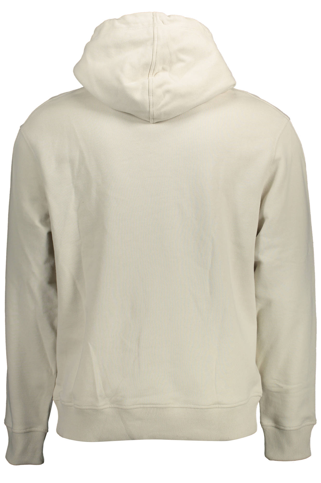 Calvin Klein Herren Sweatshirt mit Reißverschluss, Beige