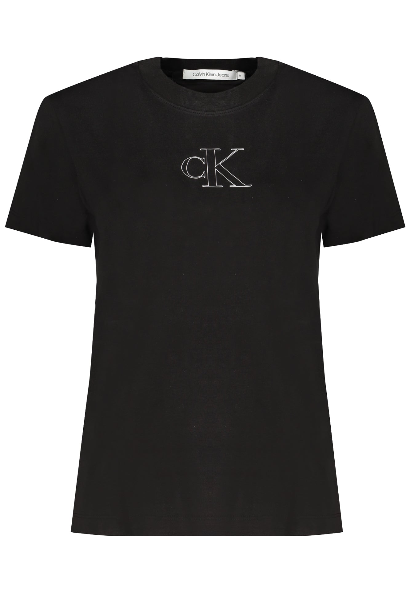 Calvin Klein T-Shirt Maniche Corte Donna Nero - mem39