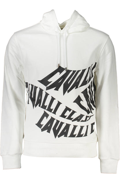 Cavalli Class Felpa Senza Zip Uomo Bianco"" - mem39