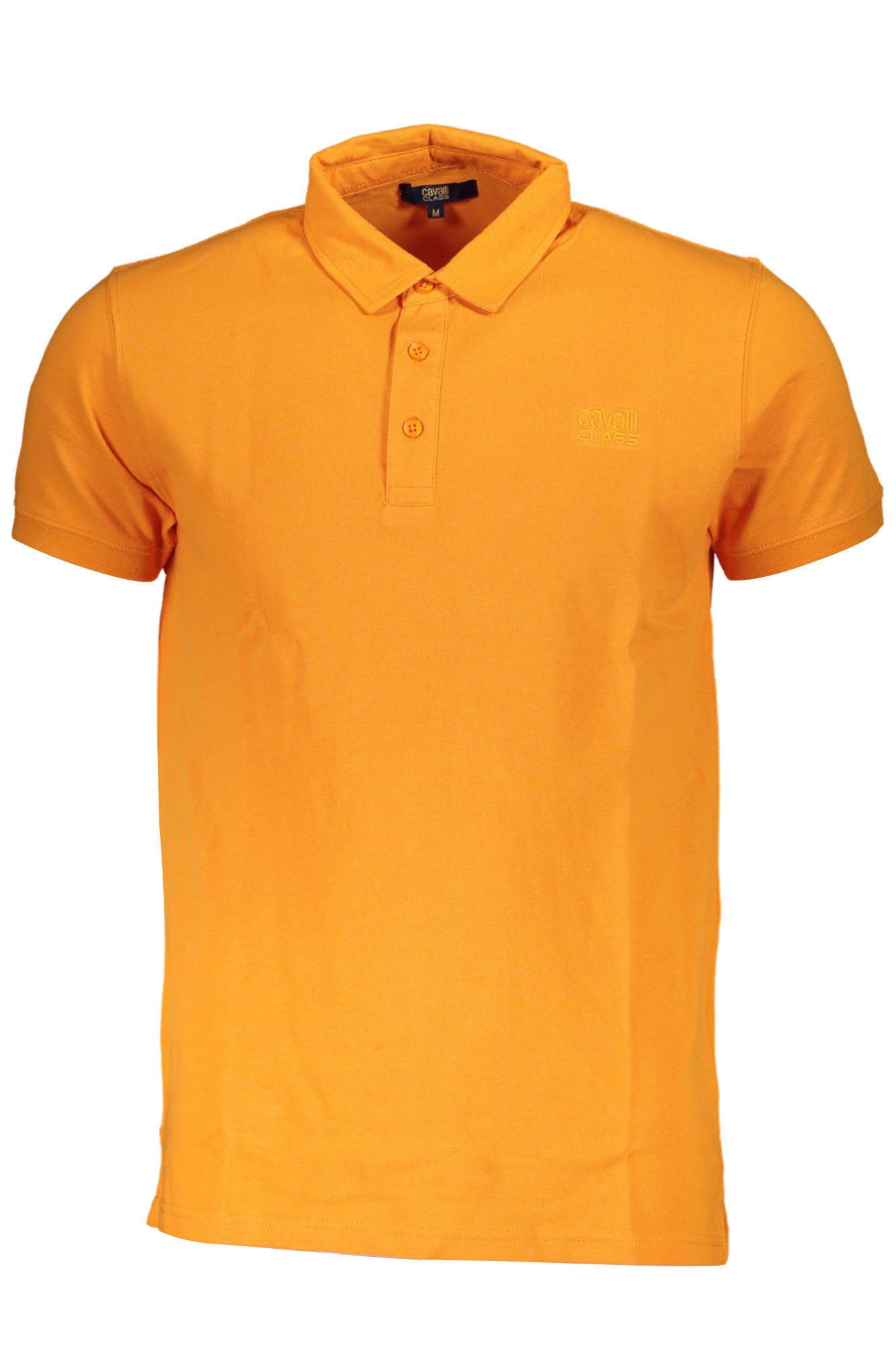 Cavalli Class Polo Maniche Corte Uomo Arancio - mem39