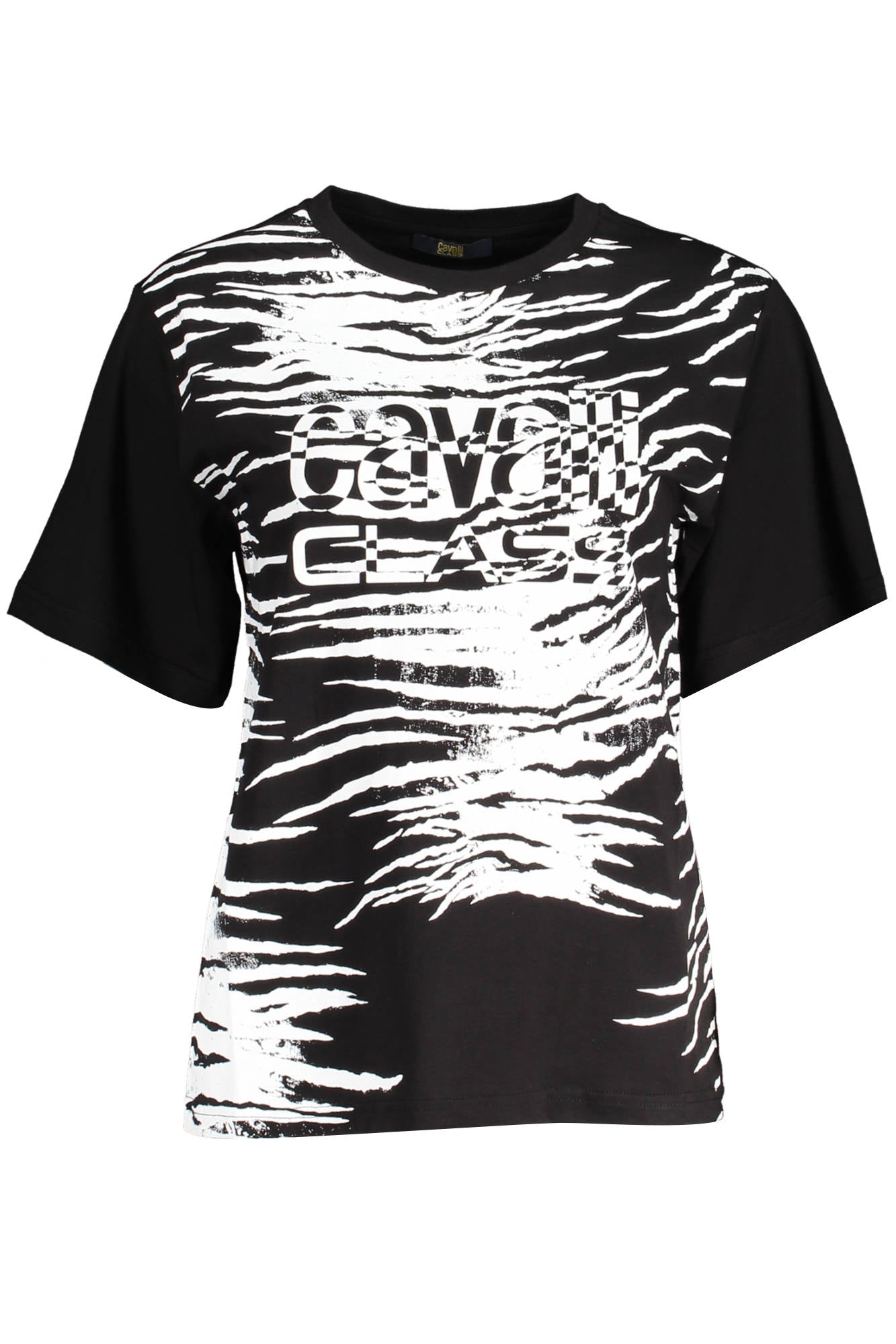 Cavalli Class Damen Kurzarm-T-Shirt