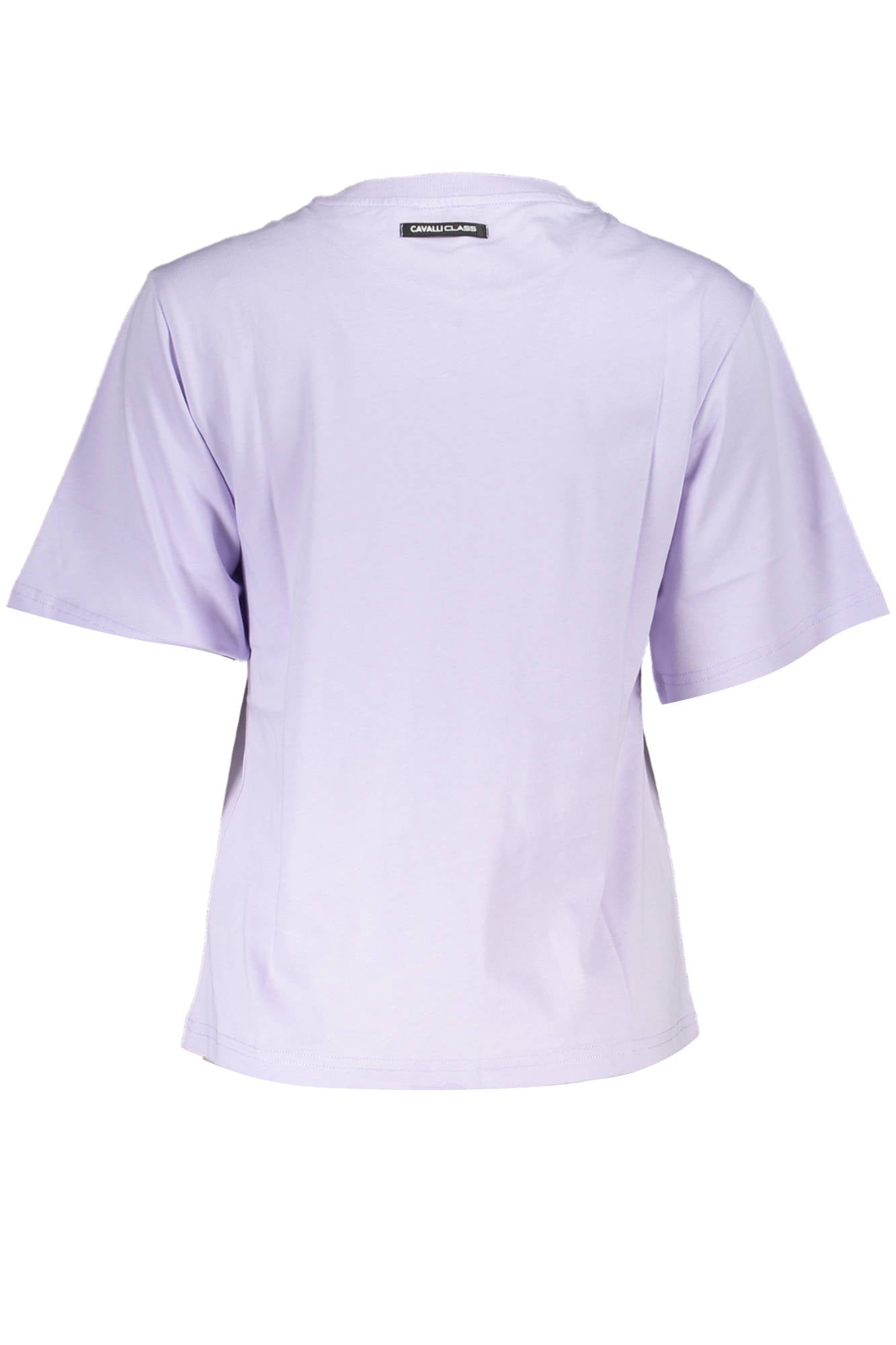 Cavalli Class T-Shirt Maniche Corte Donna Viola - mem39