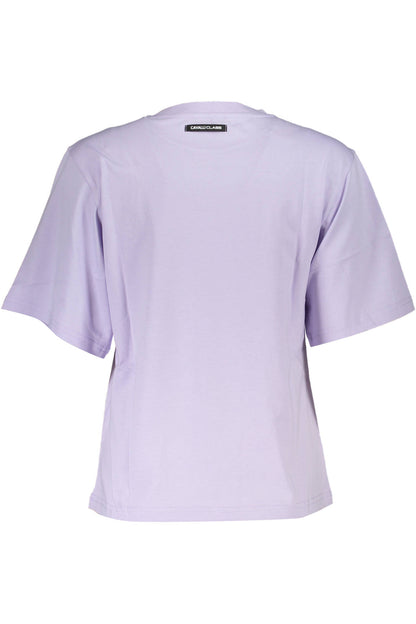 Cavalli Class T-Shirt Maniche Corte Donna Viola - mem39