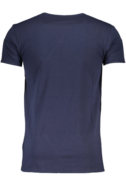 Cavalli Class T-Shirt Maniche Corte Uomo Blu"" - mem39