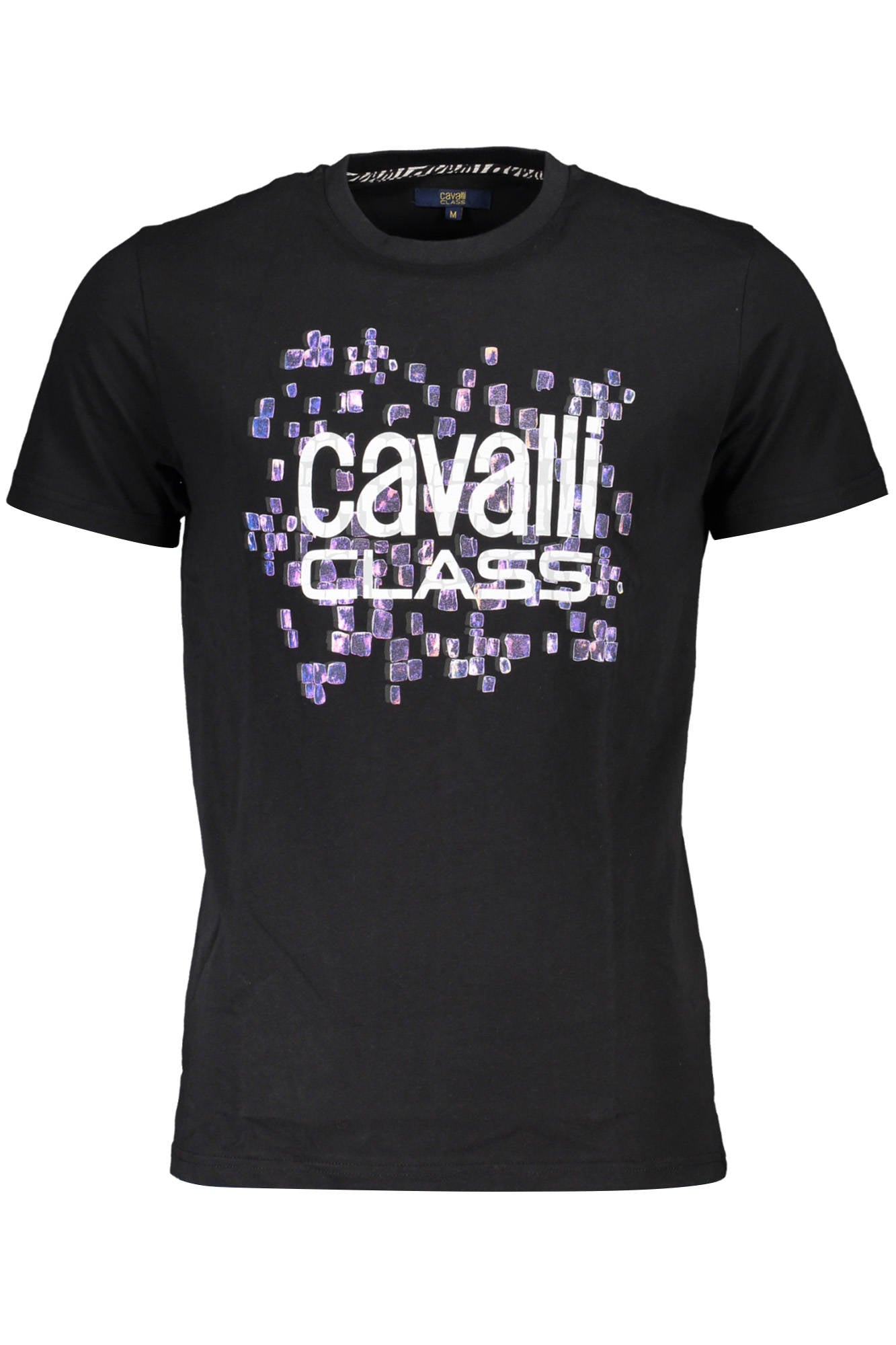 Cavalli Class T-Shirt Maniche Corte Uomo Nero - mem39