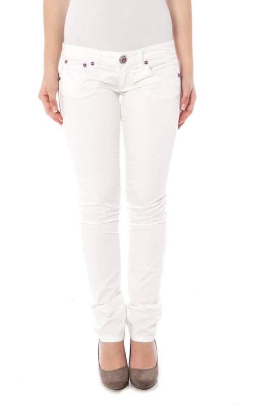 Clink Pantalone Donna Bianco"" - mem39