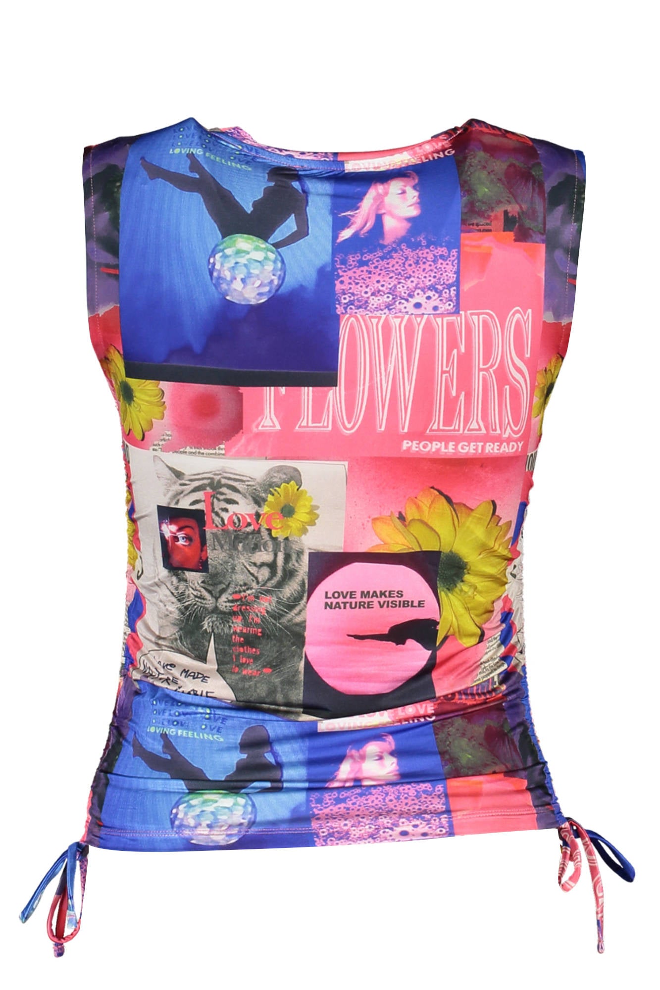 Desigual Canotta Donna Blu"" - mem39