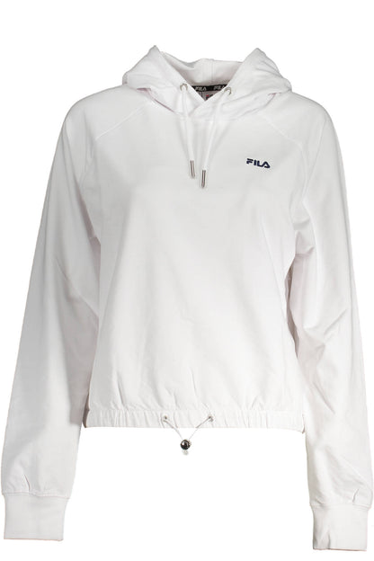 Fila Felpa Senza Zip Donna Bianco"" - mem39