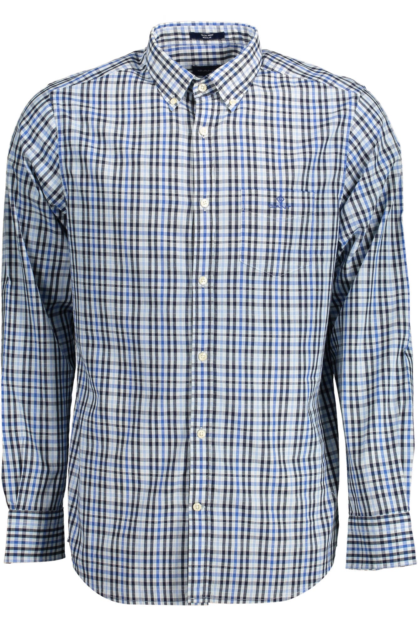 Gant Camicia Maniche Lunghe Uomo Azzurro"" - mem39