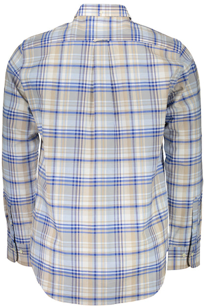 Gant Camicia Maniche Lunghe Uomo Azzurro - mem39