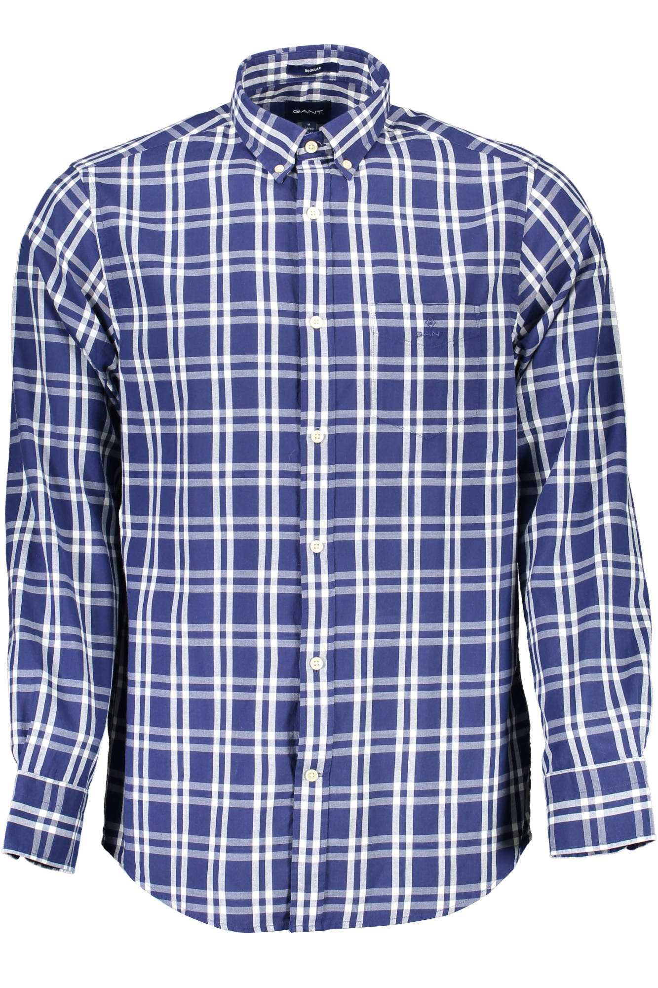 Gant Camicia Maniche Lunghe Uomo Blu - mem39