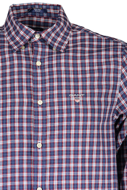 Gant Camicia Maniche Lunghe Uomo Blu"" - mem39