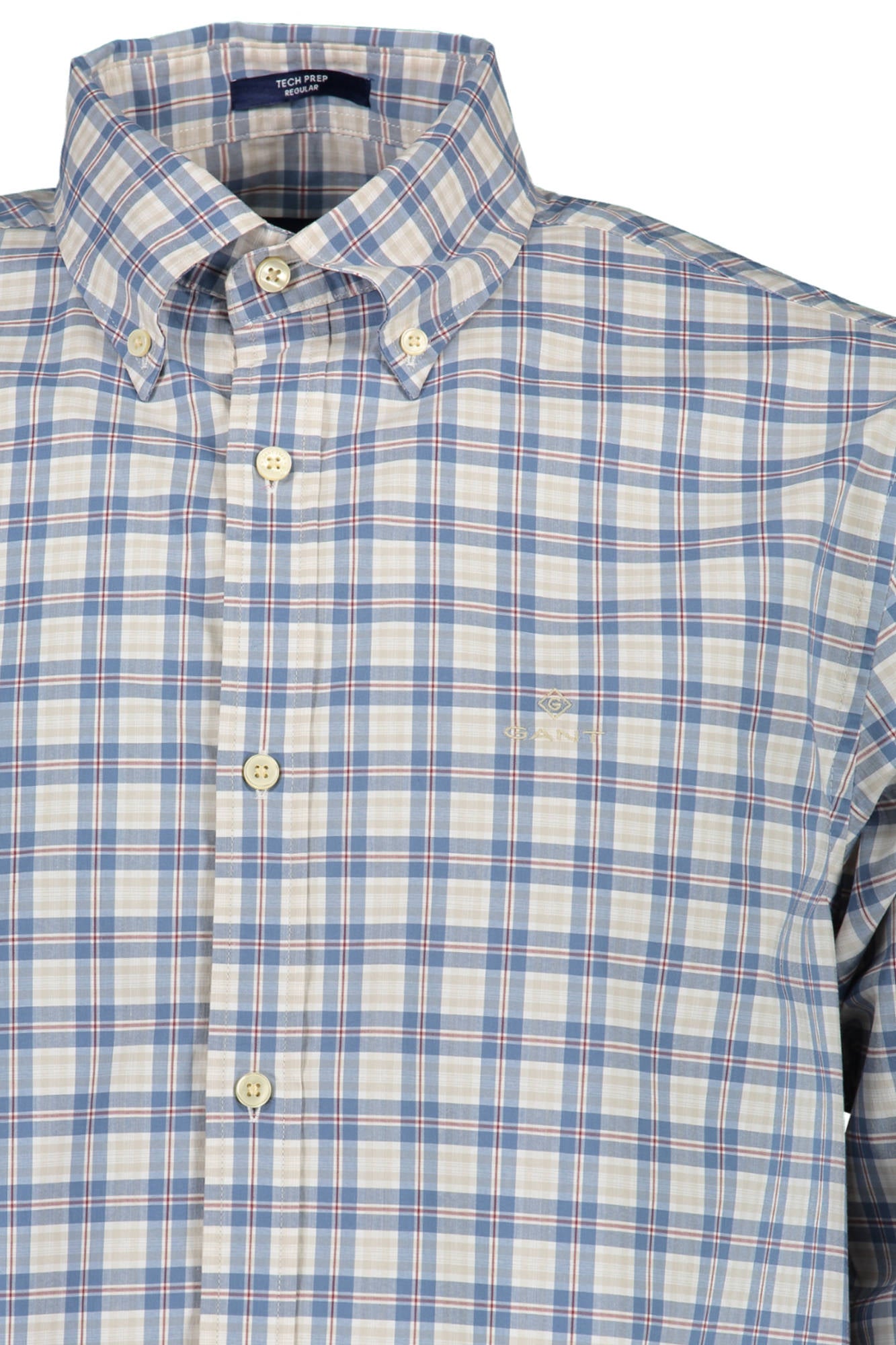 Gant Camicia Maniche Lunghe Uomo Blu"" - mem39