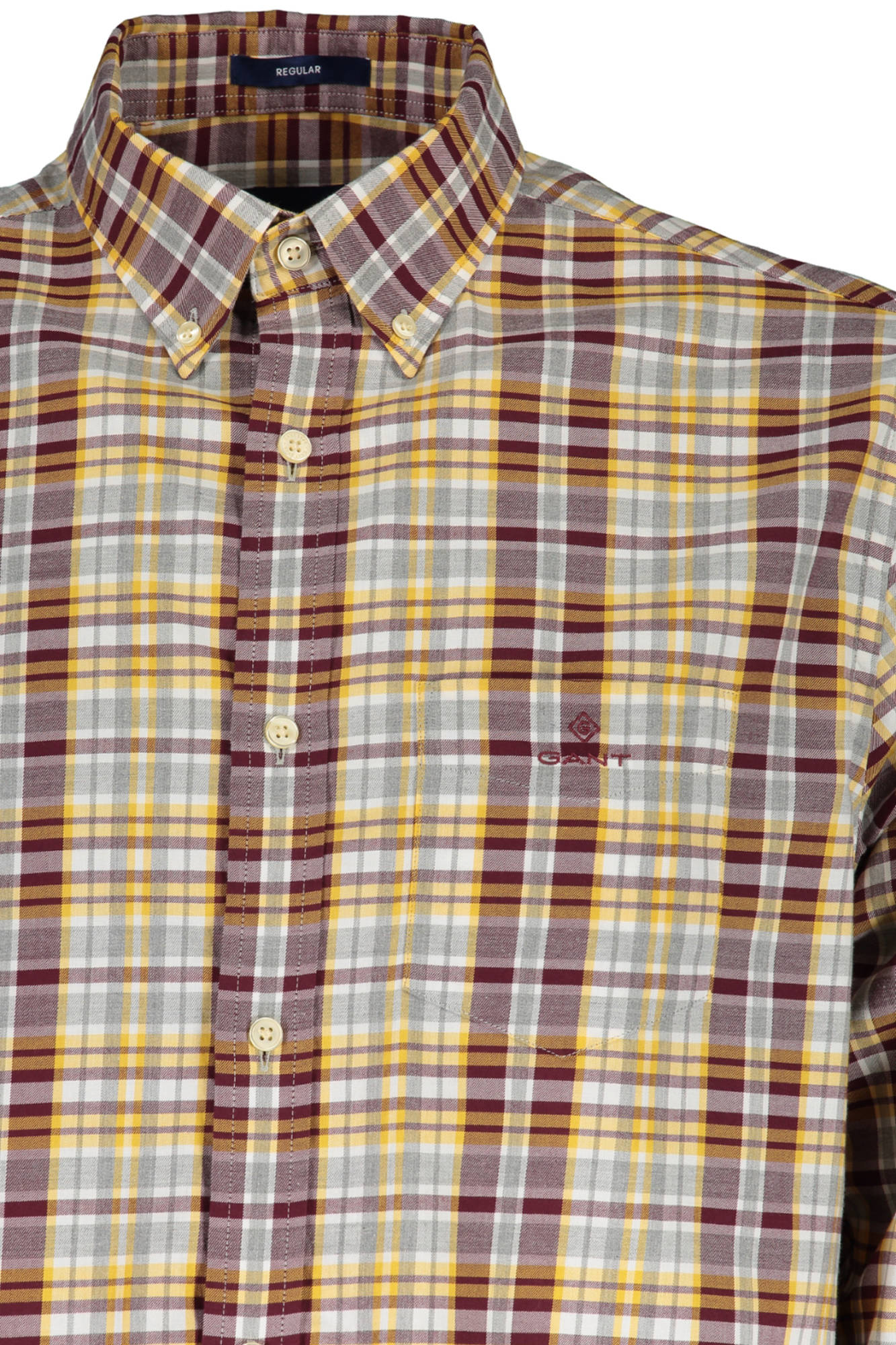 Gant Camicia Maniche Lunghe Uomo Viola - mem39