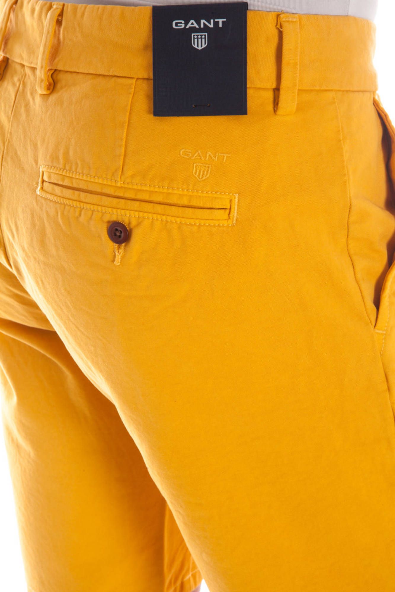 Gant Pantalone Bermuda Uomo Giallo - mem39