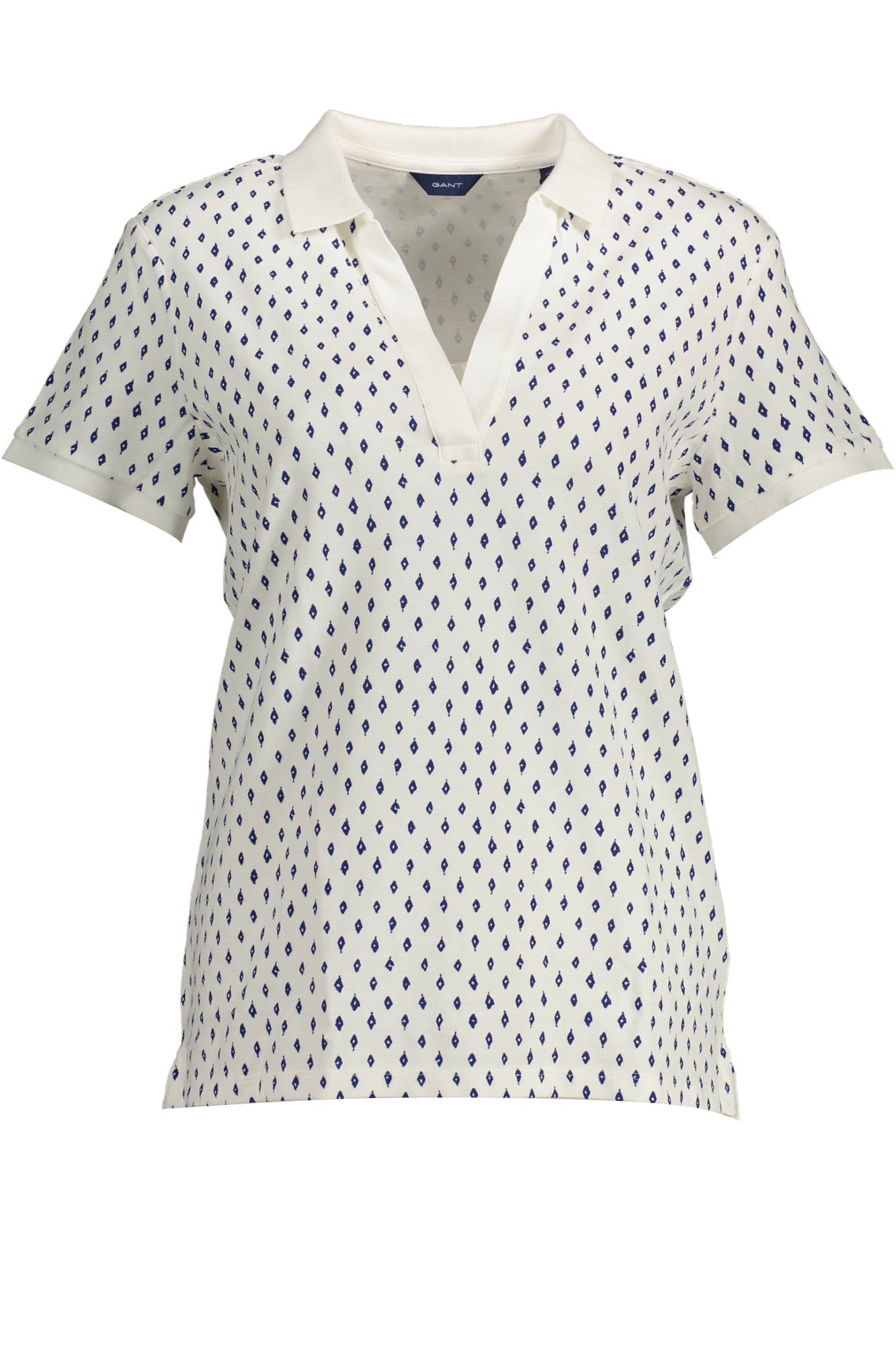 Gant Polo Maniche Corte Donna Bianco - mem39