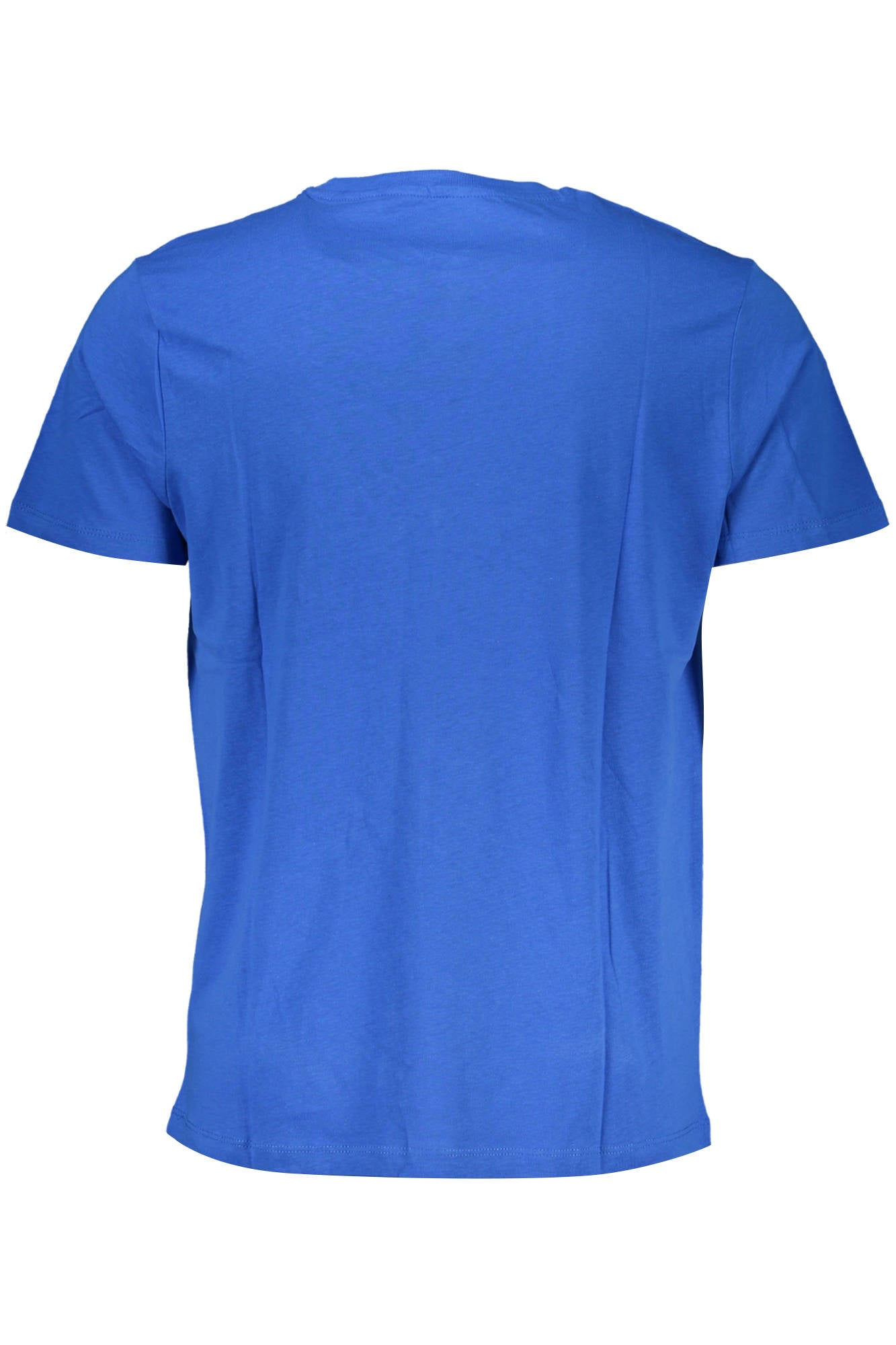 Gian Marco Venturi Herren Kurzarm-T-Shirt Blau