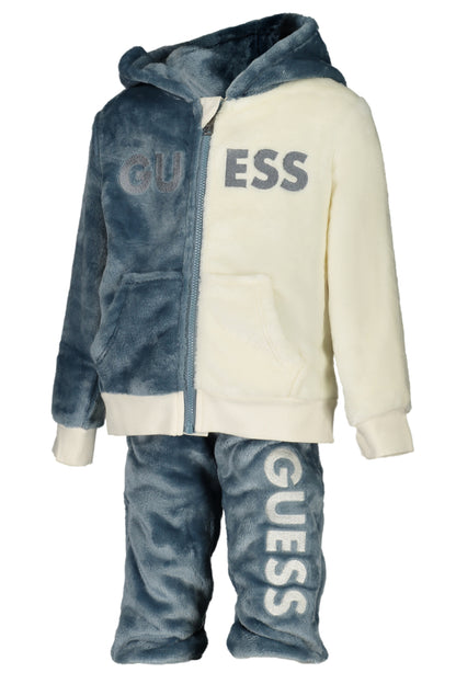 Guess Jeans Felpa Con Zip Bambino Blu - mem39