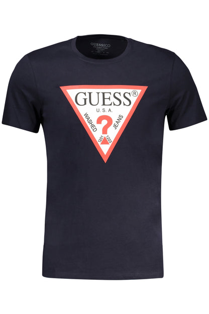 Guess Jeans T-Shirt Maniche Corte Uomo Blu - mem39