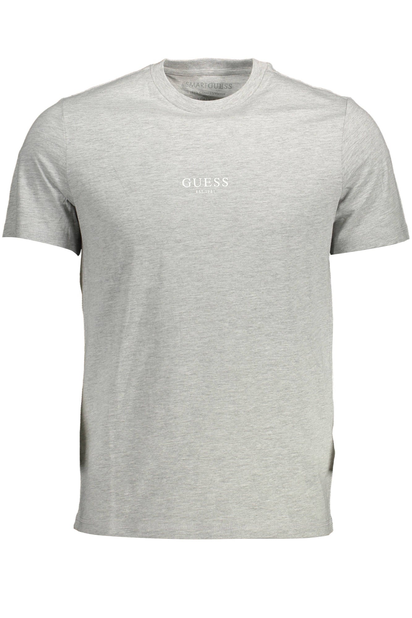 Guess Jeans T-Shirt Maniche Corte Uomo Grigio"" - mem39