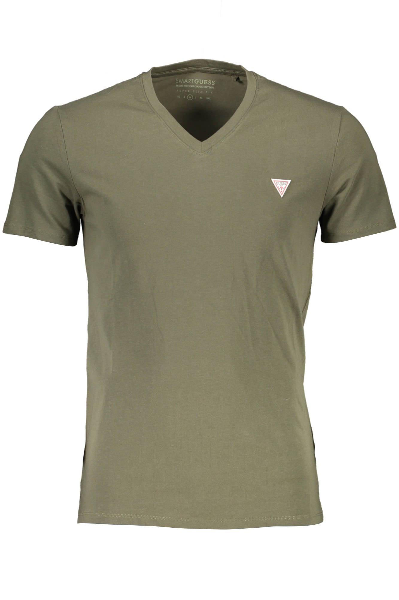 Guess Jeans T-Shirt Maniche Corte Uomo Verde"" - mem39